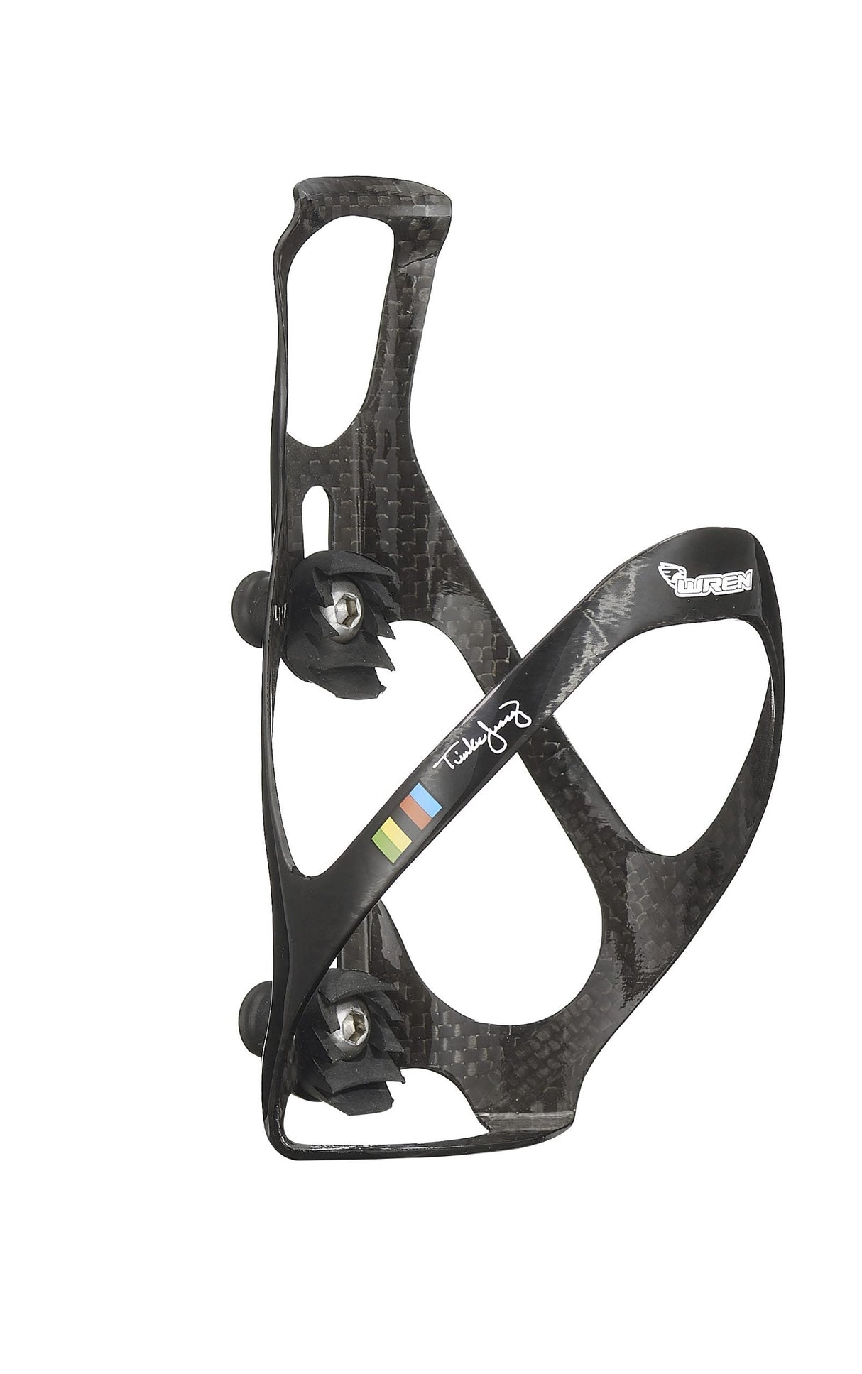 WREN World Champion, Tinker Juarez Signature Carbon Bottle Cage
