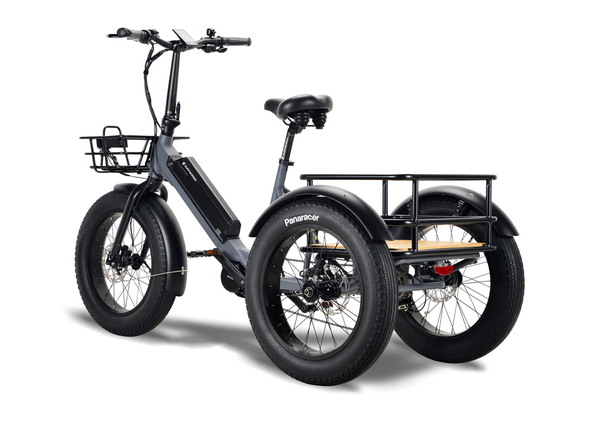 Surface 604 Trio Folding eTrike w/ 500-Watt Mid-Drive
