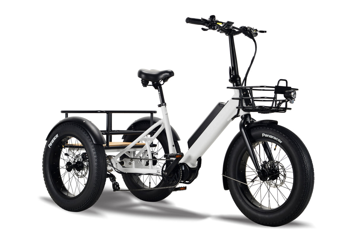 Surface 604 Trio Folding eTrike w/ 500-Watt Mid-Drive