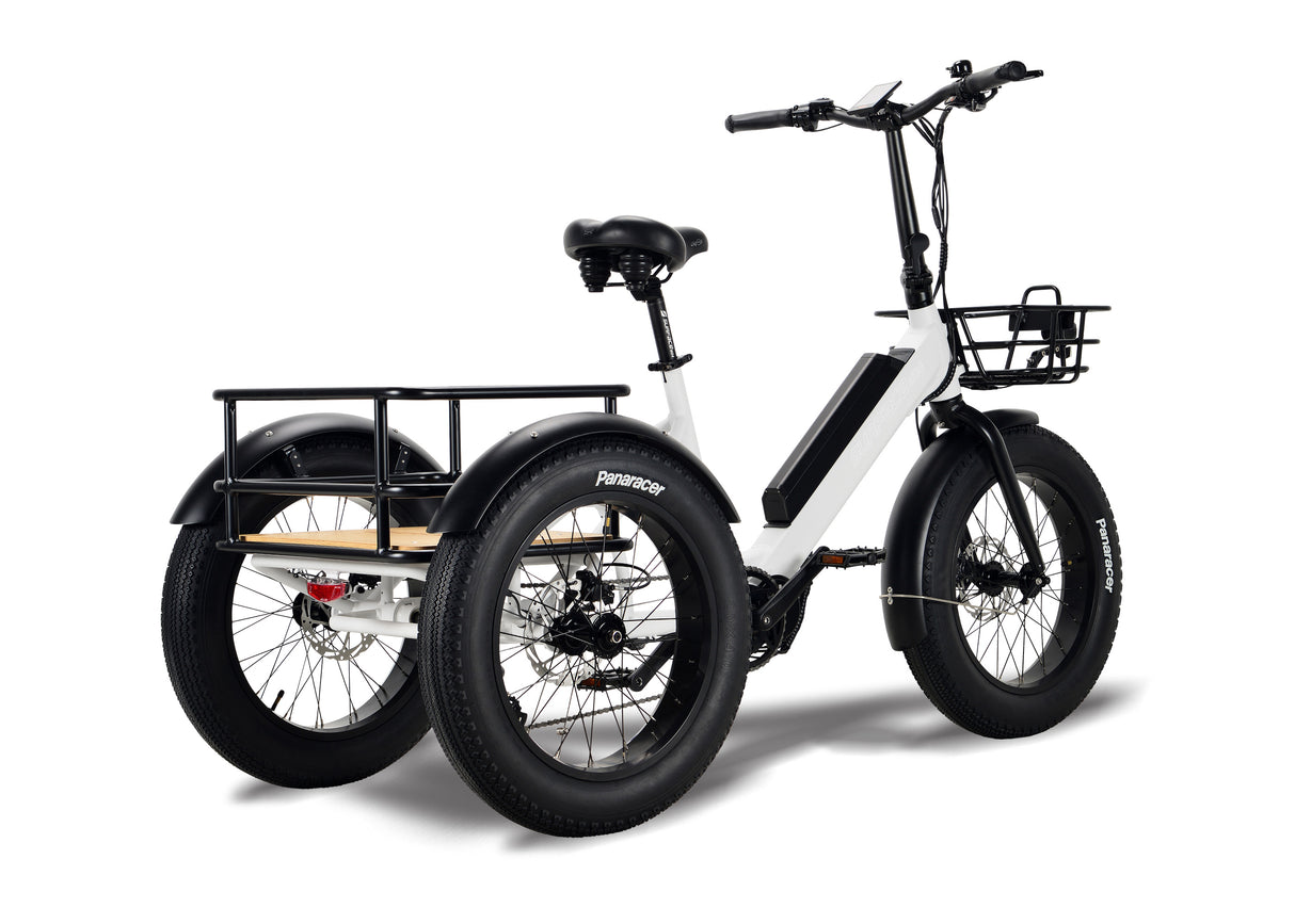Surface 604 Trio Folding eTrike w/ 500-Watt Mid-Drive