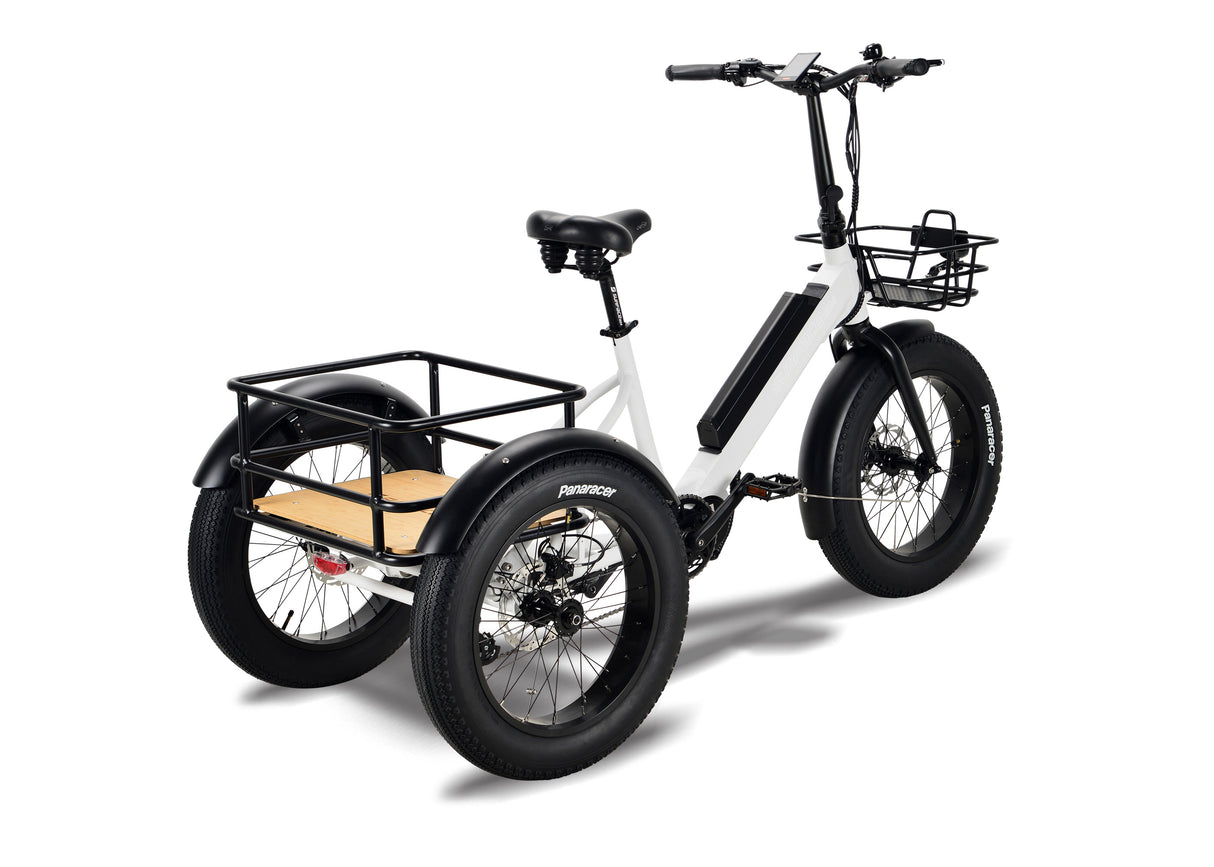 Surface 604 Trio Folding eTrike w/ 500-Watt Mid-Drive