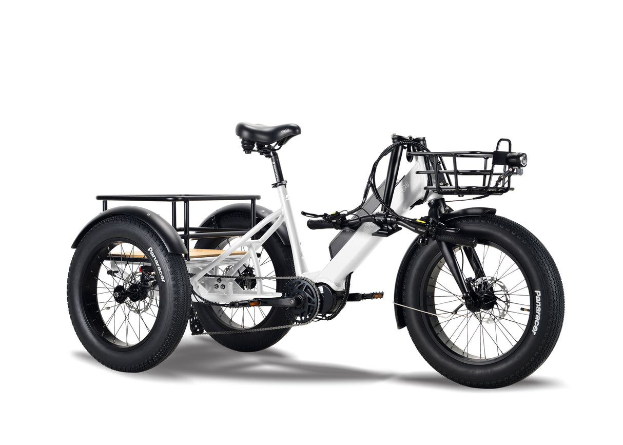 Surface 604 Trio Folding eTrike w/ 500-Watt Mid-Drive