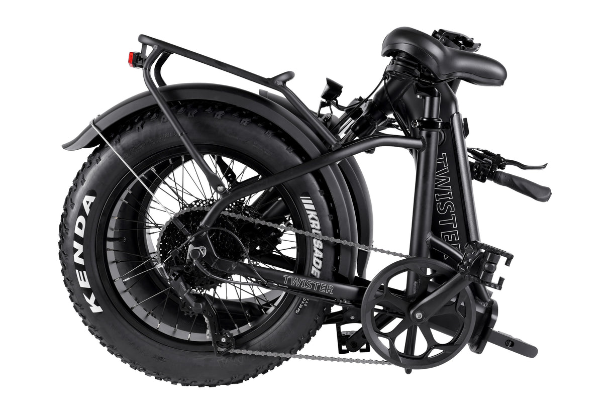 T4B TWISTER 500-Watt Folding Fat-Tire eBike