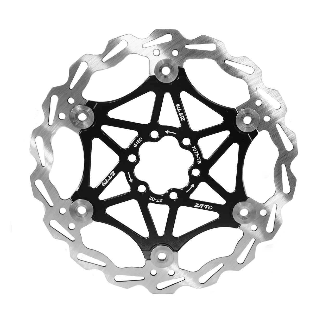 Zitto Floating Disc Brake Rotor 180mm