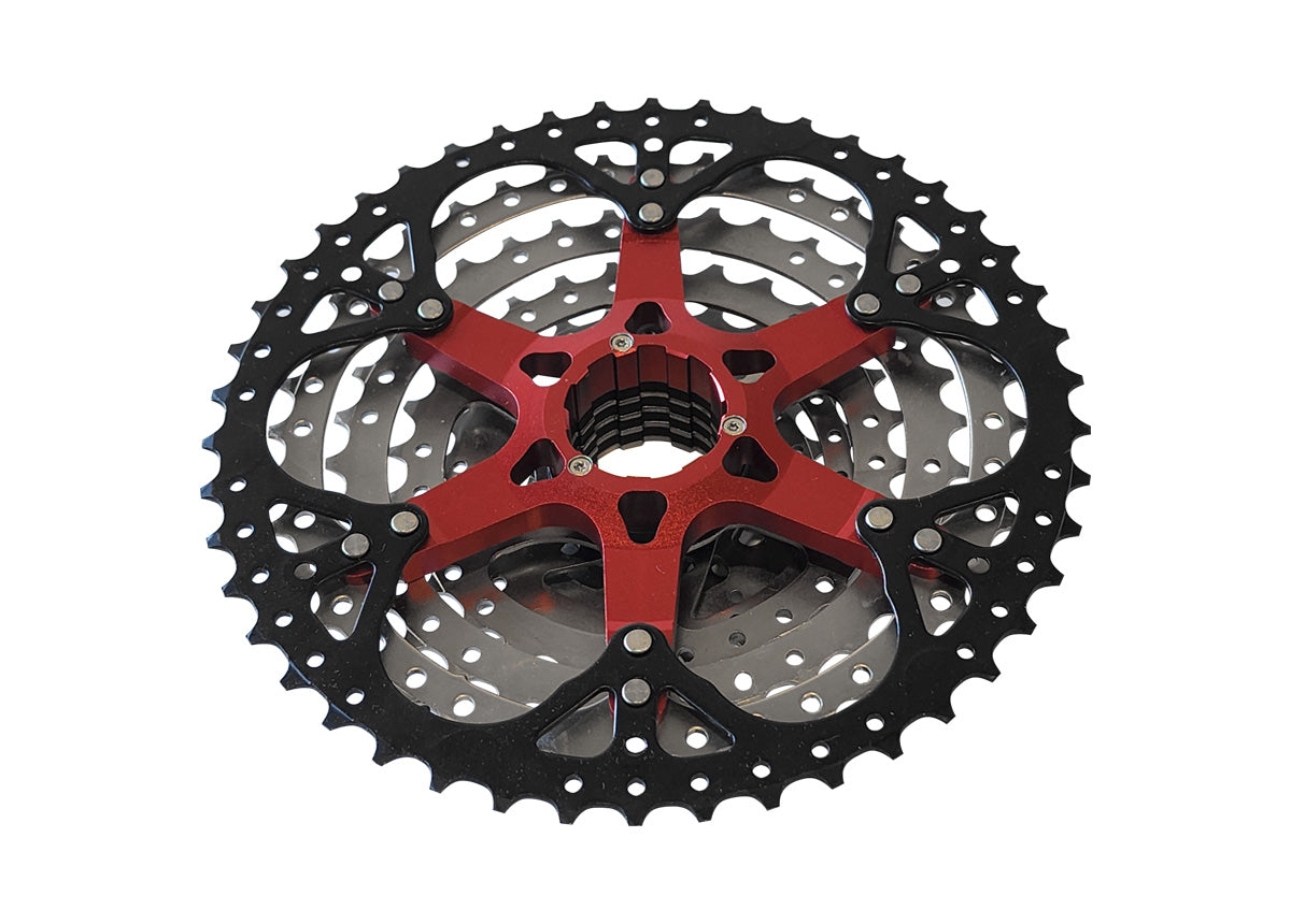 11-46T 9 Speed Cassette Silver