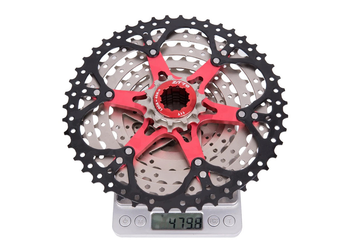 11-46T 9 Speed Cassette Silver