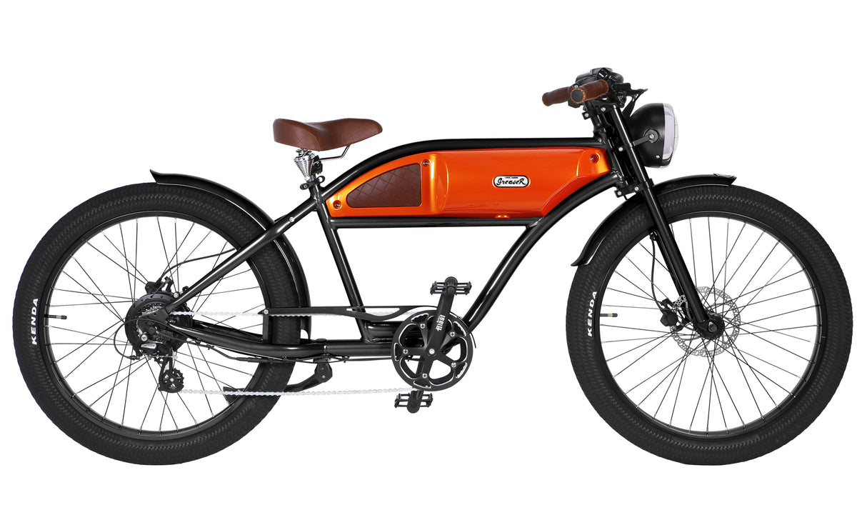 Michael Blast Greaser Tank Orange