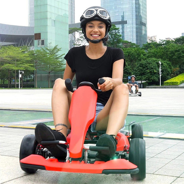 Hoverkart Gokart Attachment Kit For All Compatible Hoverboards White