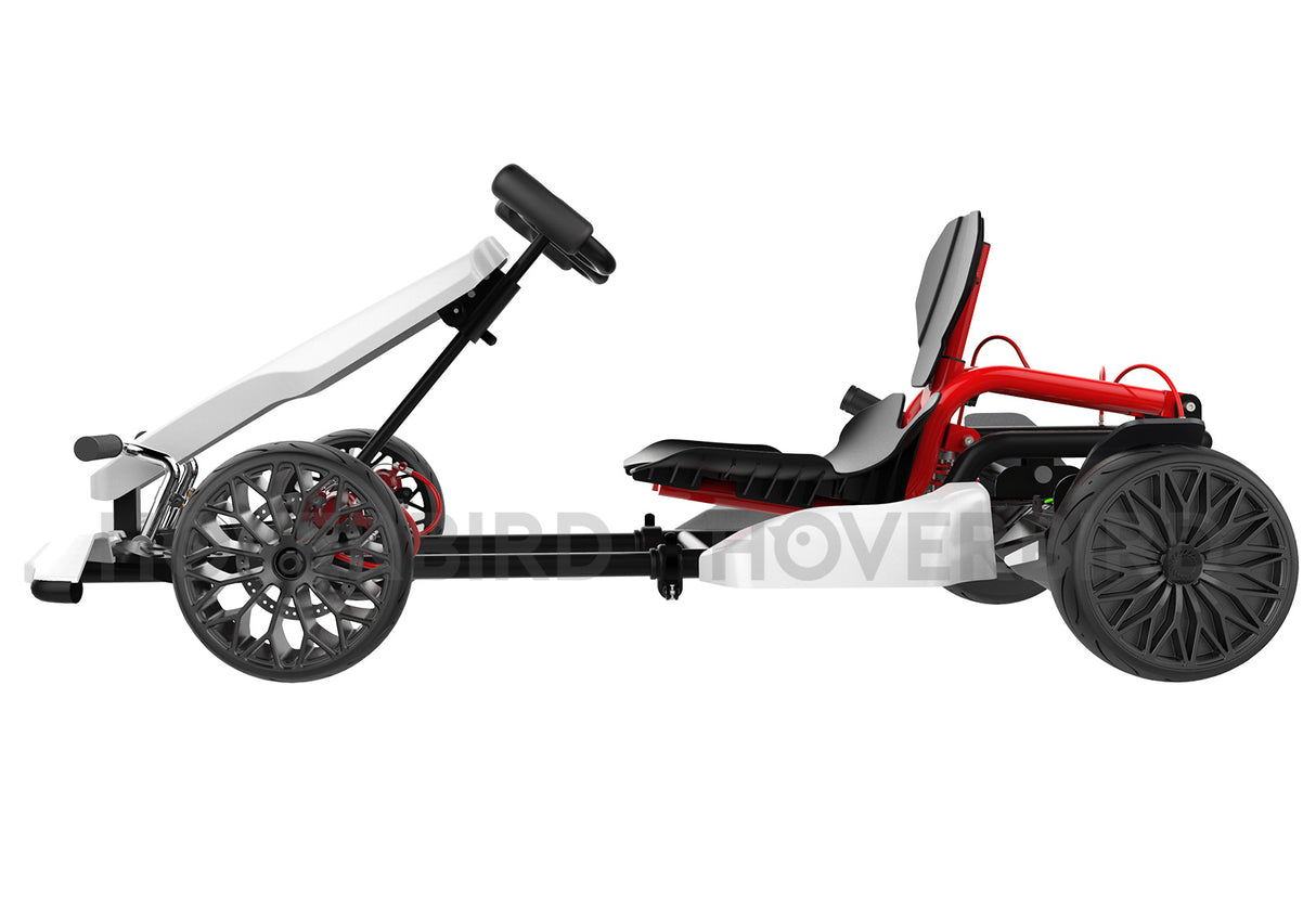 Hoverkart Gokart Attachment Kit For All Compatible Hoverboards Red