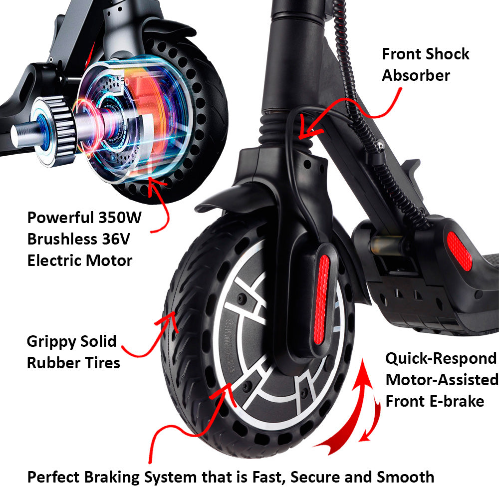 T4B Inceptor Electric City Scooter 350W/36v/7.5ah