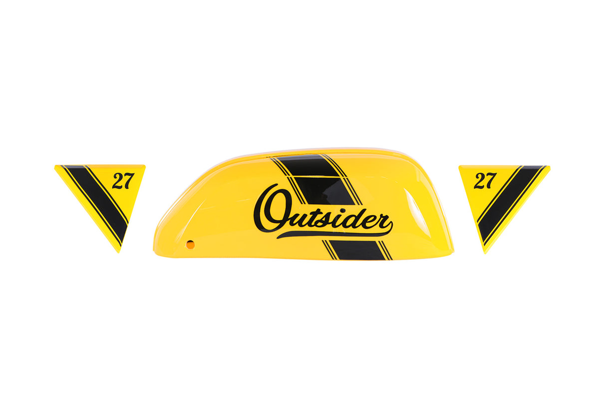 Michael Blast Outsider Tank And Side Triangle Yellow