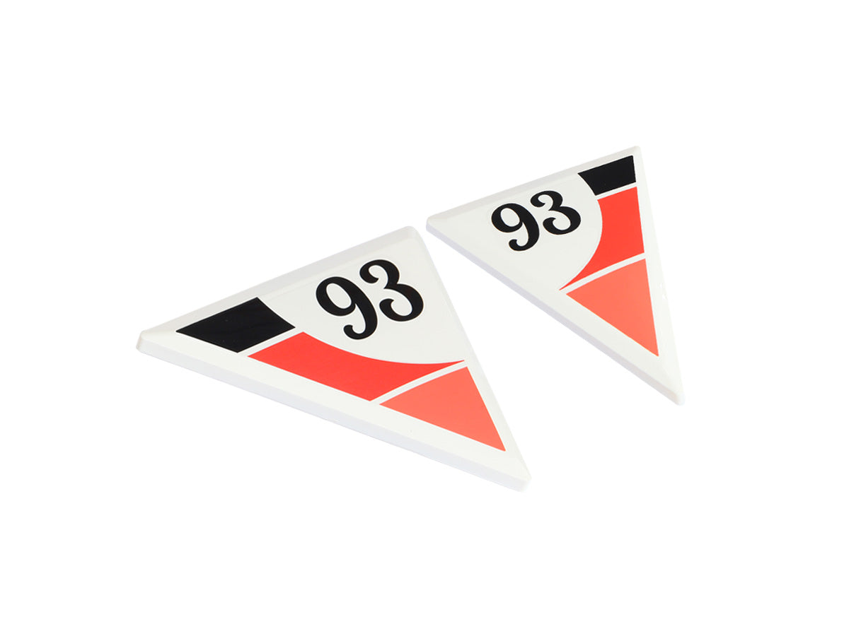 Michael Blast Outsider Side Triangle Pair White