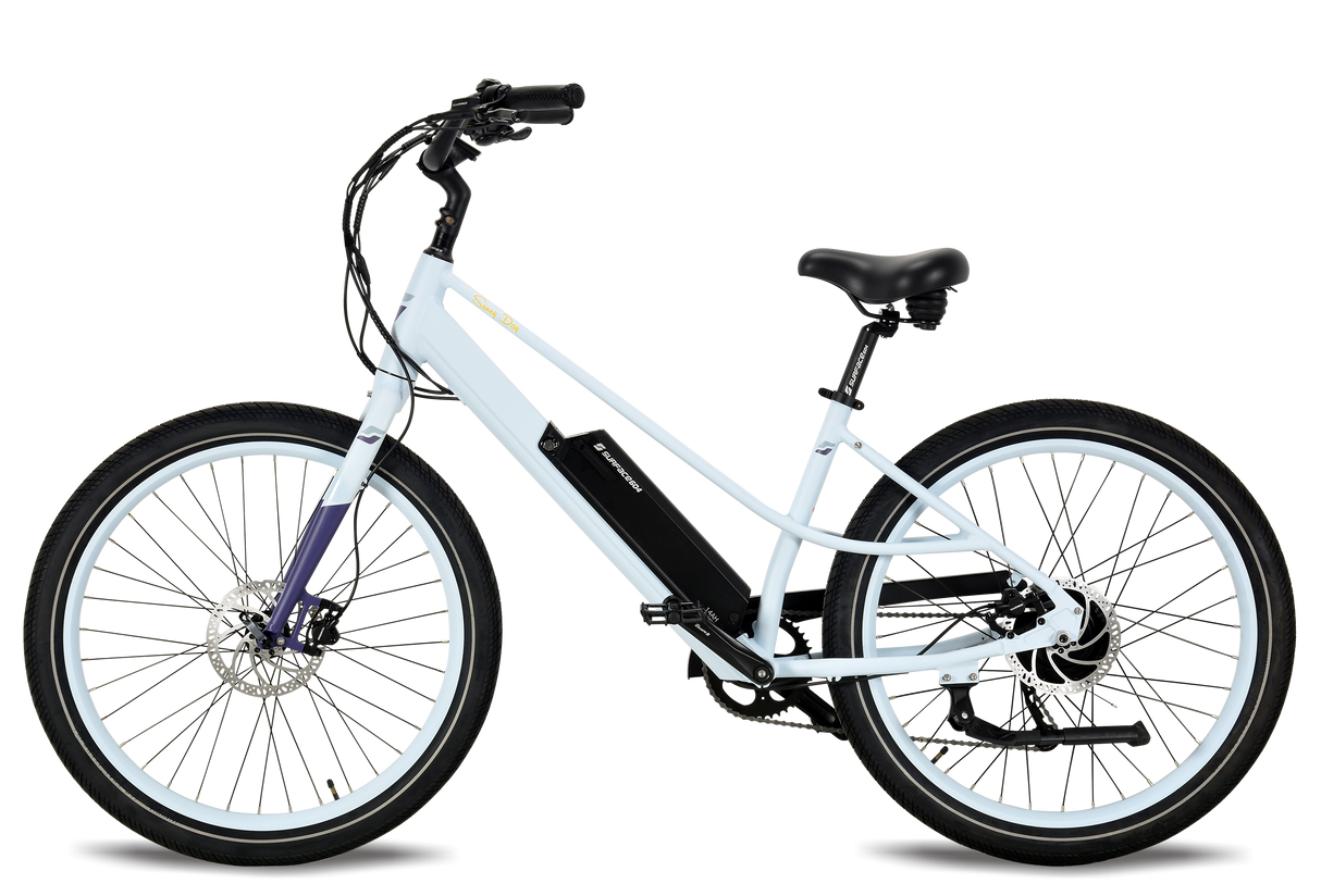 Surface 604 Sunny Day Low Step 500-Watt Cruiser eBike