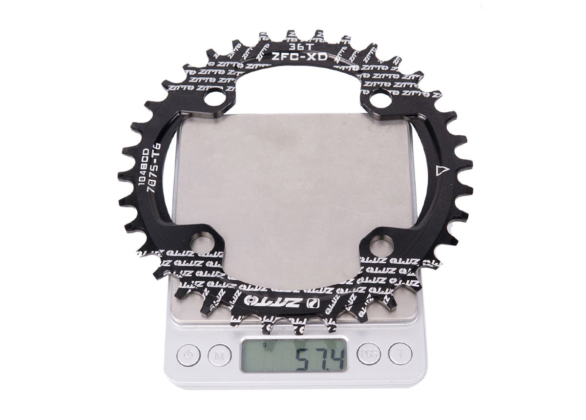 36T Narrow Wide Chainring (9, 10, 11 Speed)