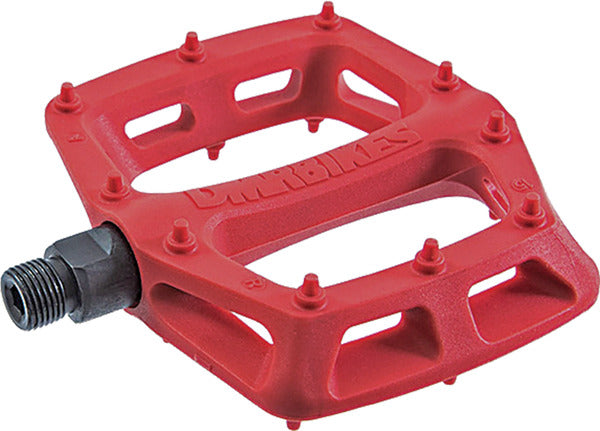 DMR V6 Nylon Flat Pedals Red