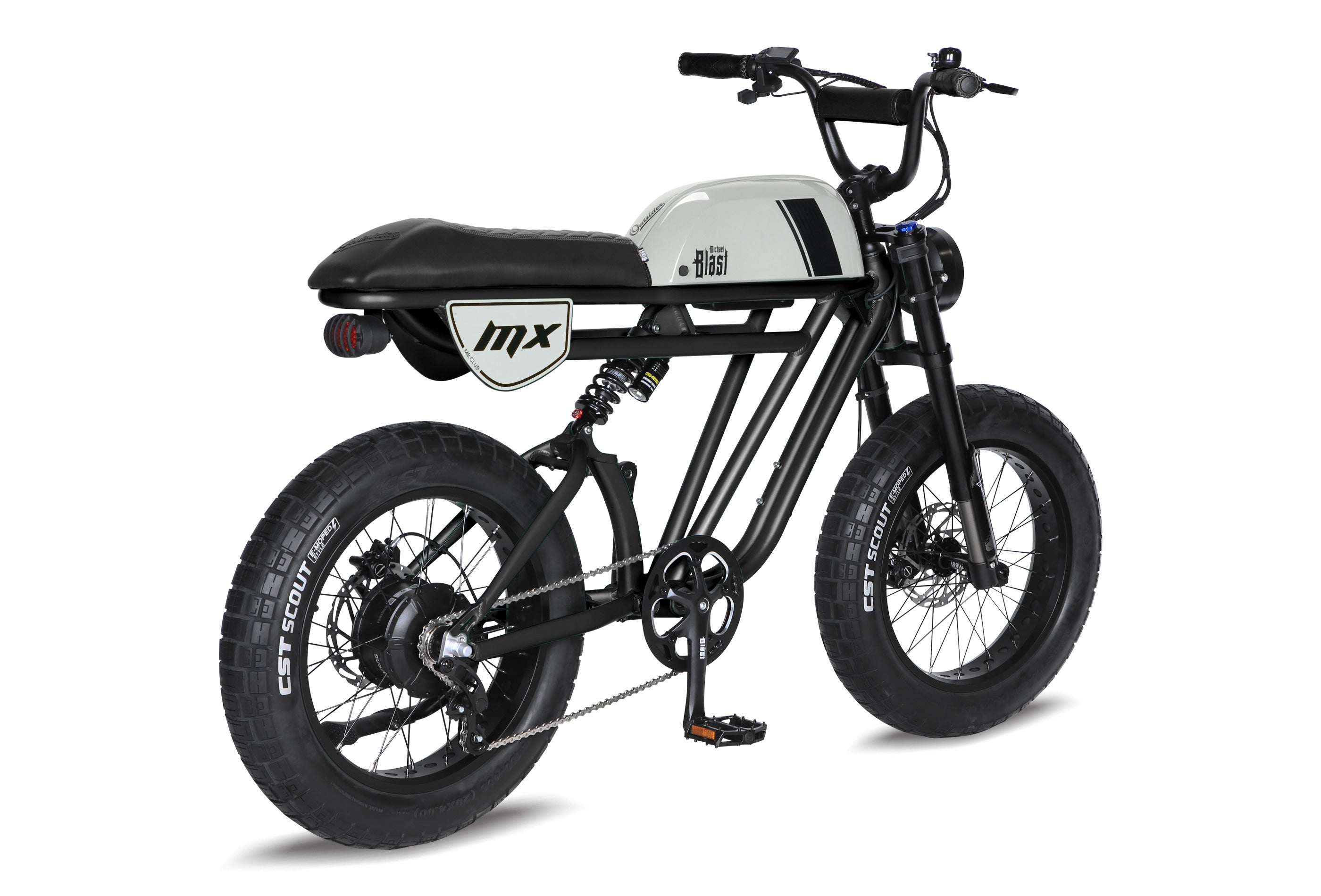 Michael Blast Outsider MX 750 Watt Hub Fat Tire eMTB – eBikesCalgary