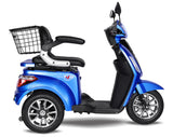 T4B Single Mobility Electric Scooter 500W 48v20ah (Blue) - FREE SHIPPING