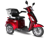 T4B Single Mobility Electric Scooter 500W 48v20ah (Red) - FREE SHIPPING