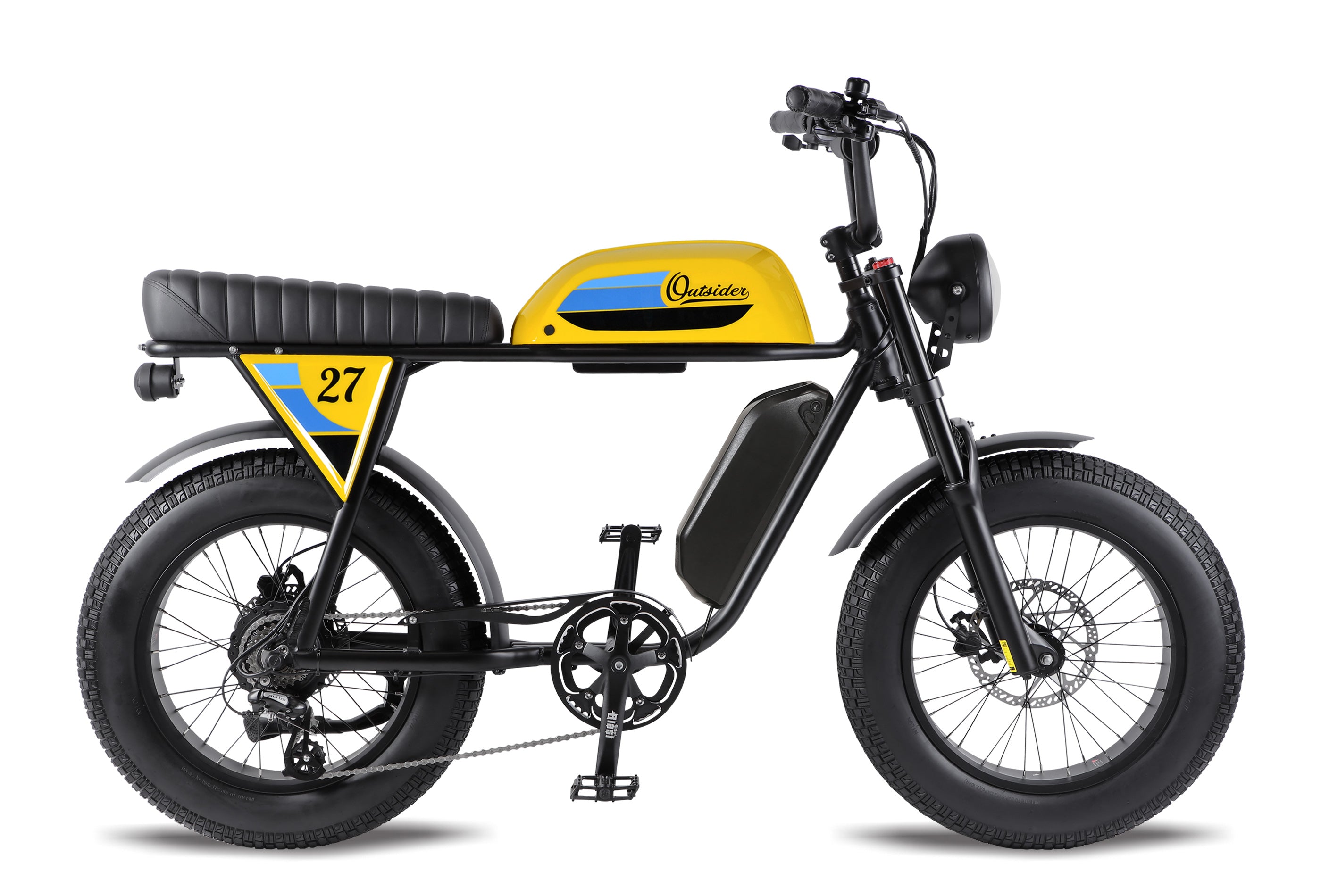 Michael Blast Outsider 5.0 750 Watt Hub Cruiser eBike Black