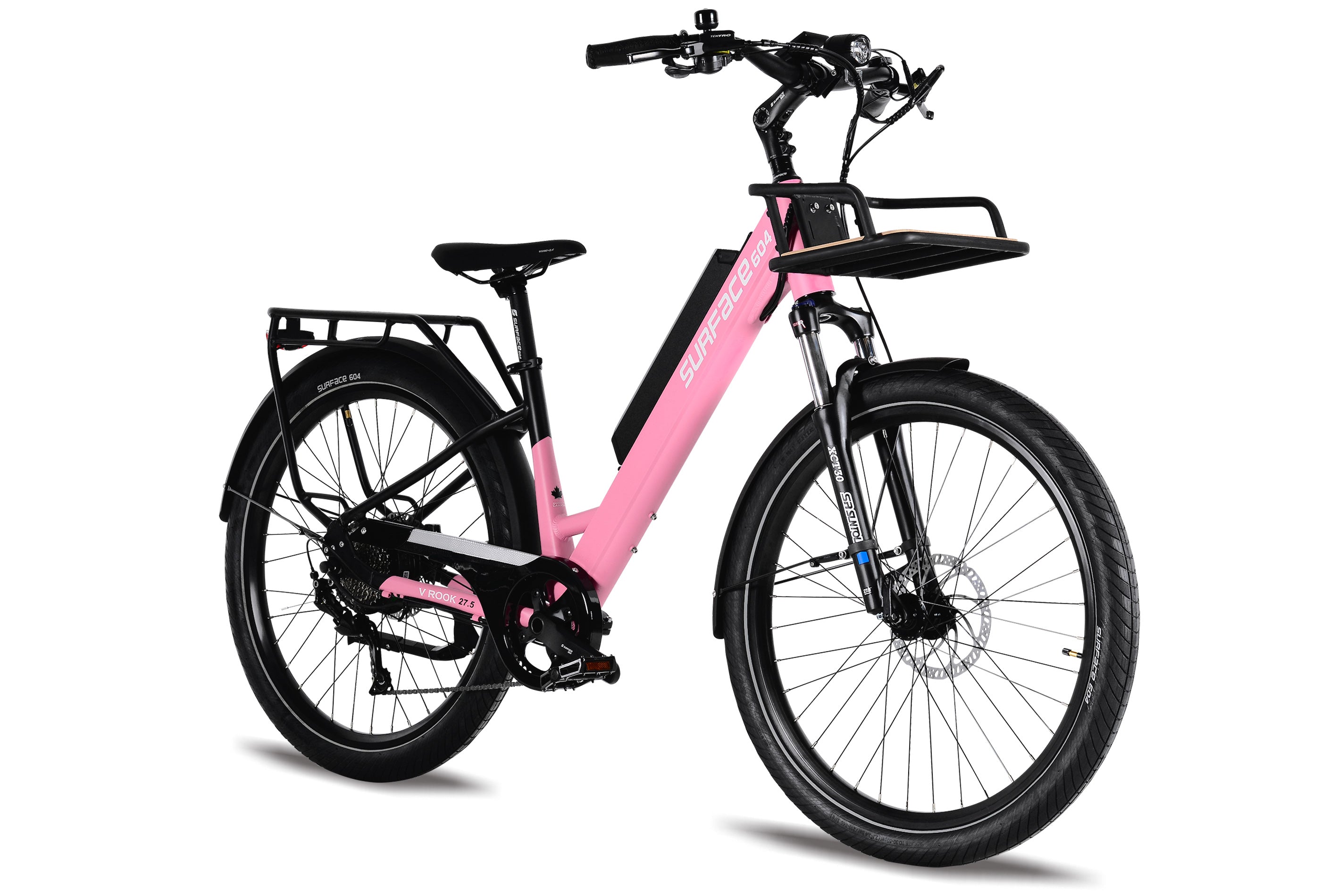 Surface 604 V-Shape Rook eBike (Pink) | eBikes Calgary – eBikesCalgary