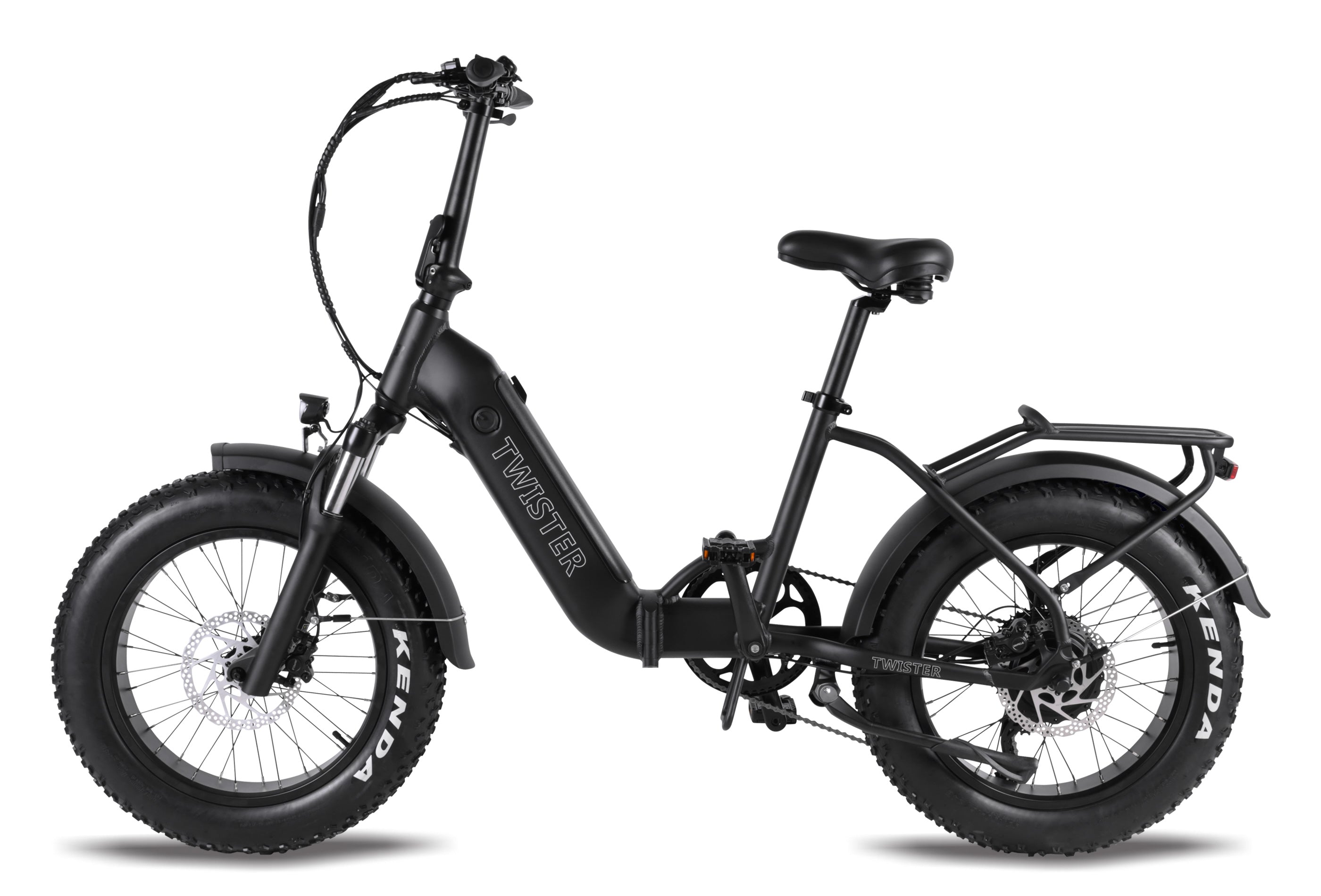T4B TWISTER 500-Watt Folding Fat-Tire eBike – eBikesCalgary