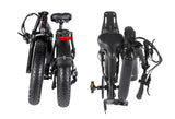 T4B TWISTER 2-Way Low Step 500W 48V Fat Tire Folding