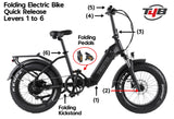 T4B TWISTER 2-Way Low Step 500W 48V Fat Tire Folding