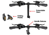 T4B TWISTER 2-Way Low Step 500W 48V Fat Tire Folding