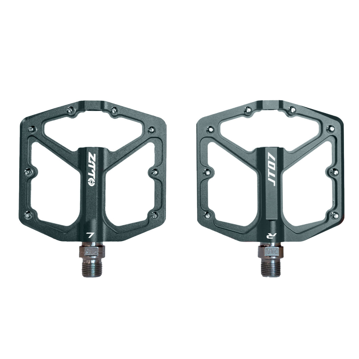 Zitto JT07 CNC Aluminum Alloy Ultralight Flat  9/16" MTB Pedals