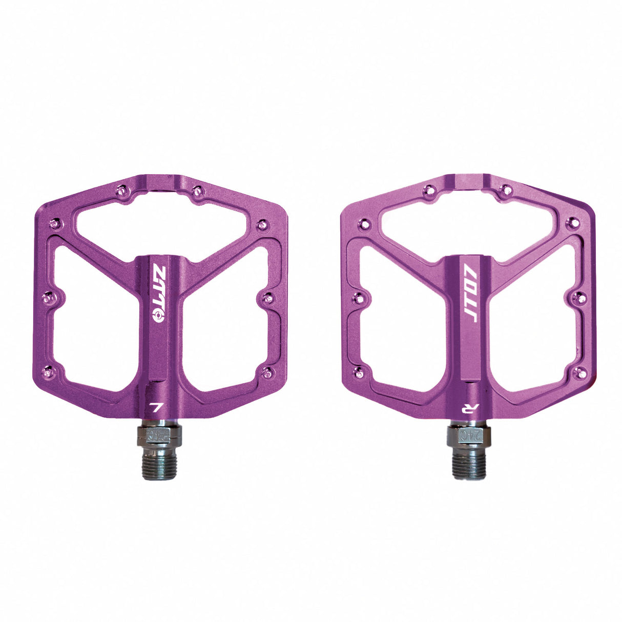 Zitto JT07 CNC Aluminum Alloy Ultralight Flat  9/16" MTB Pedals