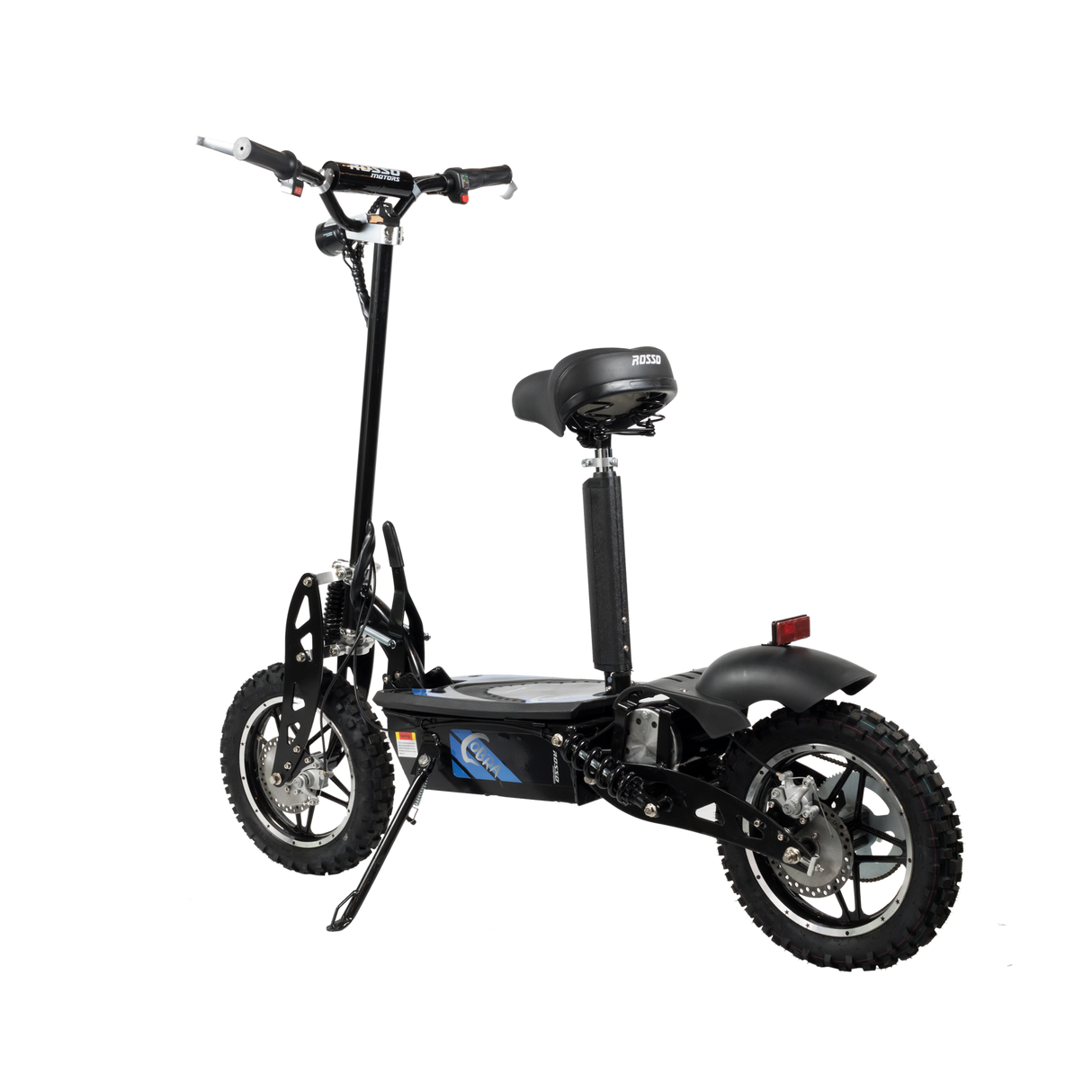 Rosso Cobra Foldable Stand Kick Electric Scooter with Seat