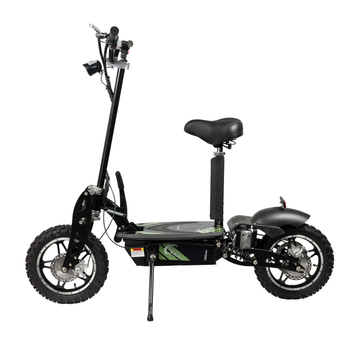 Rosso Cobra Foldable Stand Kick Electric Scooter with Seat