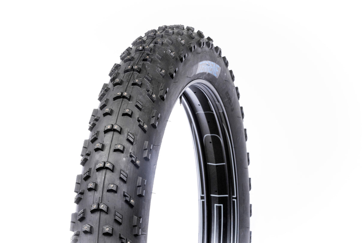 TERRENE YIPPEE KI YAY STUDDED FAT TIRE 4.3" - 60 TPI BLACK