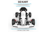 Hoverkart Gokart Attachment Kit For All Compatible Hoverboards White