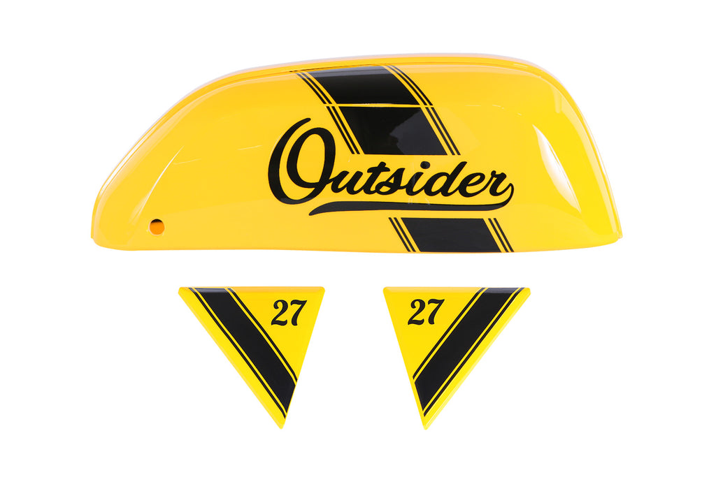 Michael Blast Outsider Tank And Side Triangle Yellow