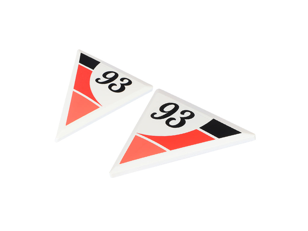 Michael Blast Outsider Side Triangle Pair White