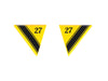 Michael Blast Outsider Side Triangle Pair Yellow